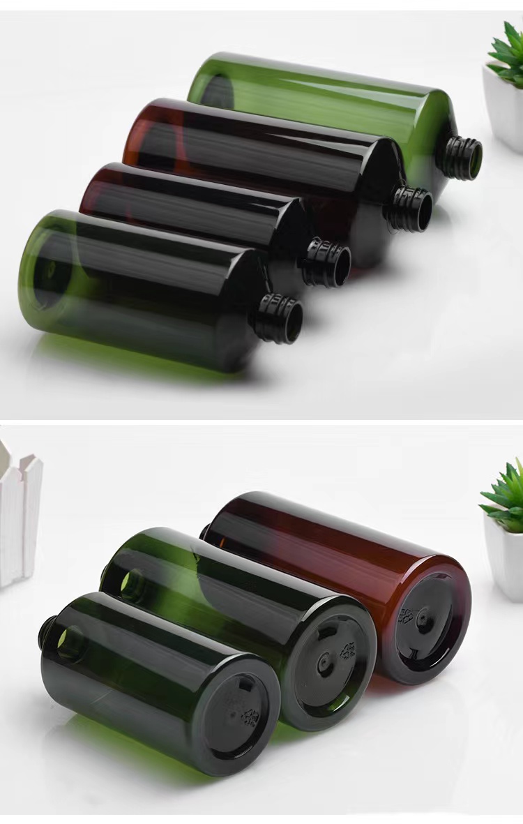 50ml 100ml 150ml 200ml PET Plastic Sloping Shoulder Bottle sets