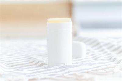 tubes of solid deodorants