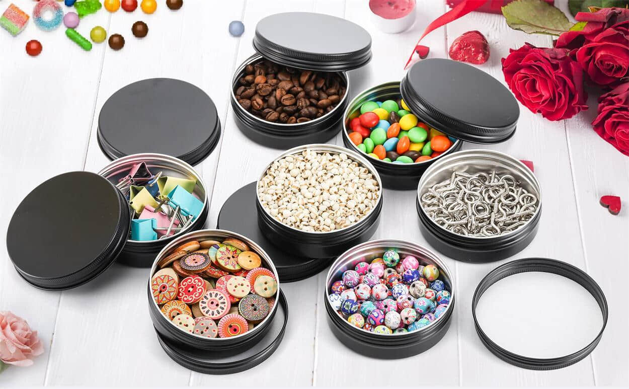 The Advantages of Using Black Aluminum Jars for Cosmetic & Skincare Packaging