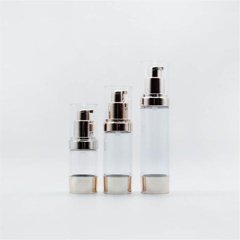 15/30/50ml wholesale airless pump bottles All-plastic 