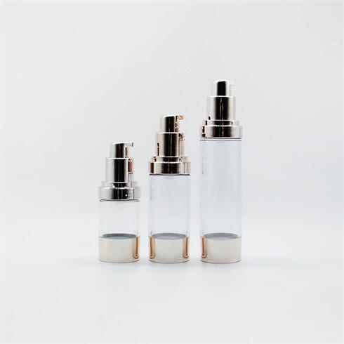 15/30/50ml wholesale airless pump bottles All-plastic 