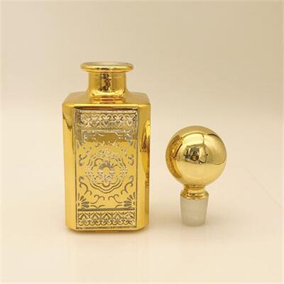 Luxury 250ml Custom Perfume Bottles with UV Glass Ball top