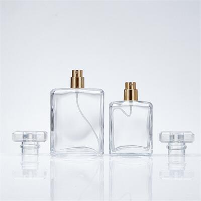 Luxury Empty Perfume Glass Bottles 30ml 50ml 100ml Square